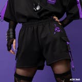 渦雷 ショートパンツ パープル | ACDCRAG | 詳細画像1