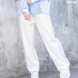 月 ジャージパンツ WH | ACDCRAG | 詳細画像1 