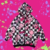 チェックグル~ミ~ ZIP パーカー | ACDCRAG | 詳細画像14
