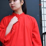 チャイナオーバーTシャツ 原宿系 ファッション | ACDCRAG | 詳細画像10 