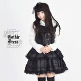 リボンBワンピース ゴスロリ ワンピース | ACDCRAG | 詳細画像1 