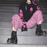 タータンチェックパジャマパンツ パンク ロック | ACDCRAG | 詳細画像9 