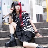 冥闇 プリーツスカート ひざ丈 | ACDCRAG | 詳細画像8 