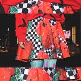 チェックストロベリーフレアスカート 原宿系 ファッション | ACDCRAG | 詳細画像4 