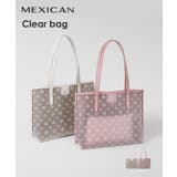MEXICAN 2点セット ポーチ付き大容量クリアバッグ | MEXICAN | 詳細画像1
