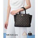 MEXICAN モノグラム柄2wayハンドバッグ PVC | MEXICAN | 詳細画像1 