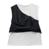 ワンショルドッキングノースリTシャツ | A.NATALY | 詳細画像2