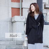 スエードノーカラータイロッケンコート | A.NATALY | 詳細画像7