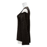 編地切替オープンショルダーニット | A.NATALY | 詳細画像13