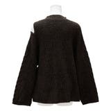 編地切替オープンショルダーニット | A.NATALY | 詳細画像14