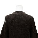 編地切替オープンショルダーニット | A.NATALY | 詳細画像16