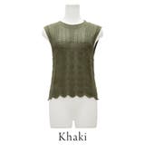 透かし編みノースリプルオーバー | A.NATALY | 詳細画像11