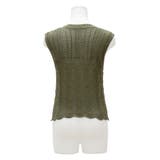 透かし編みノースリプルオーバー | A.NATALY | 詳細画像14