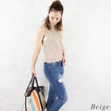 透かし編みノースリプルオーバー | A.NATALY | 詳細画像1