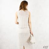 透かし編みノースリプルオーバー | A.NATALY | 詳細画像3