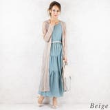 シアーニットソーロングカーディガン | A.NATALY | 詳細画像2