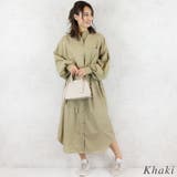 スタンドカラーシャツワンピース | A.NATALY | 詳細画像9