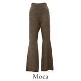 杢ストレッチリブフレアパンツ | A.NATALY | 詳細画像12