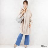 杢ストレッチリブフレアパンツ | A.NATALY | 詳細画像5