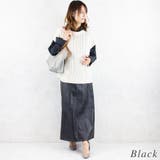 フェイクレザーストレートスカート | A.NATALY | 詳細画像8