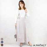 グレージュ | カットスウェードフレアジャンスカ | A.NATALY