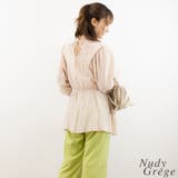 ビッグバルーンスリーブコットンブラウス | A.NATALY | 詳細画像3
