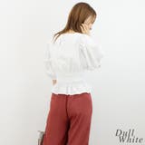 シャーリングペプラムブラウス | A.NATALY | 詳細画像3