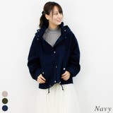 ネイビー | チノツイルマウンテンパーカー | A.NATALY