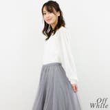 シアーカットソーボリューム袖プルオーバー | A.NATALY | 詳細画像3