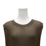 麻タッチ片畦ノースリワンピース | A.NATALY | 詳細画像12 