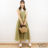 チュール重ねサロペット | A.NATALY | 詳細画像3