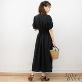ミルフィーユタックパフスリーブワンピース | A.NATALY | 詳細画像6 