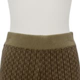 アクリルジャガードストレートパンツ | A.NATALY | 詳細画像9 