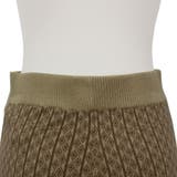 アクリルジャガードストレートパンツ | A.NATALY | 詳細画像10 