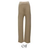 アクリルジャガードストレートパンツ | A.NATALY | 詳細画像5 