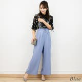 サス付レースアップワイドパンツ | A.NATALY | 詳細画像4 