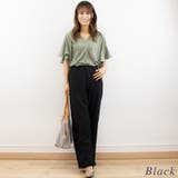 ニースイッチングストレートパンツ | A.NATALY | 詳細画像8