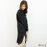 バンドカラールーズロングシャツ | A.NATALY | 詳細画像7