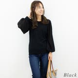 シフォンプリーツスリーブニット | A.NATALY | 詳細画像7 