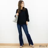 シフォンプリーツスリーブニット | A.NATALY | 詳細画像8 