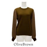 シフォンプリーツスリーブニット | A.NATALY | 詳細画像11 