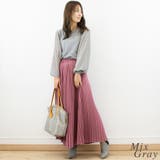 シフォンプリーツスリーブニット | A.NATALY | 詳細画像2 