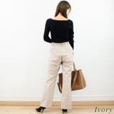 チェックスフレフレアパンツ | A.NATALY | 詳細画像2 