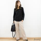 チェックスフレフレアパンツ | A.NATALY | 詳細画像3 