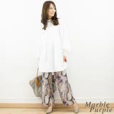 マーブルパターンシンプルパンツ | A.NATALY | 詳細画像2 