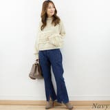 センタースリットデニムパンツ | A.NATALY | 詳細画像3