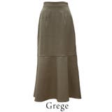 ツイル裾切替えマーメイドスカート | A.NATALY | 詳細画像9 