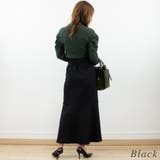 ツイル裾切替えマーメイドスカート | A.NATALY | 詳細画像2 