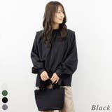 ブラック | タックショルダーブラウス | A.NATALY
