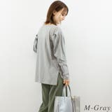 袖タックロングスリーブカットソー | A.NATALY | 詳細画像1